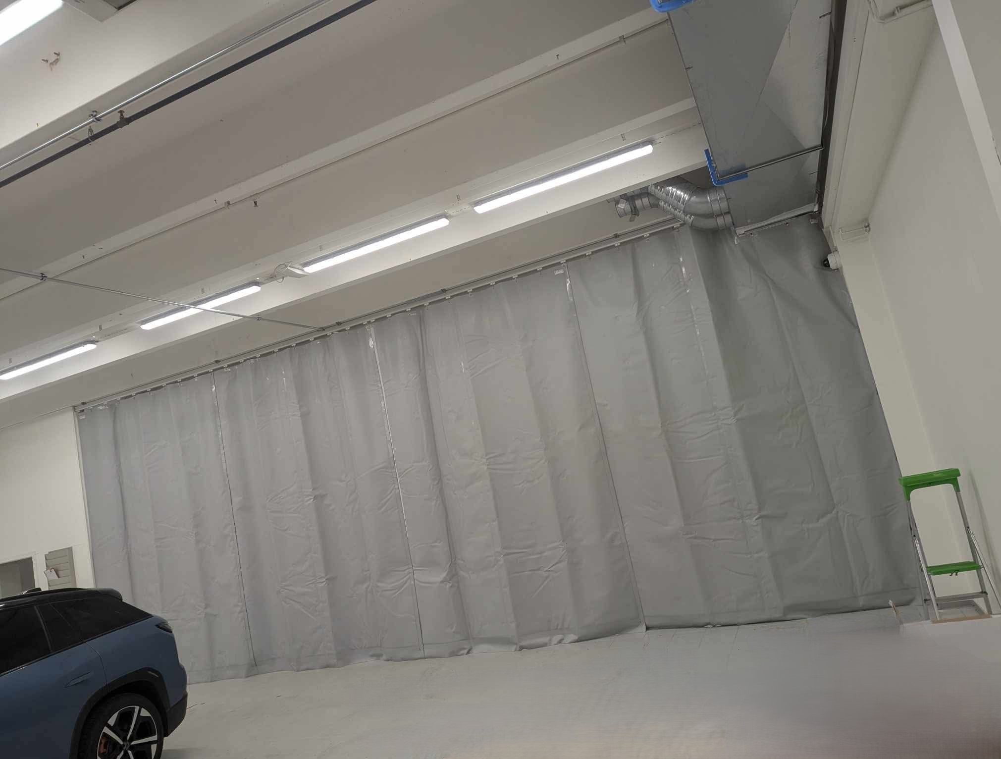 Fleksibel støygardin - 16 dB reduksjon